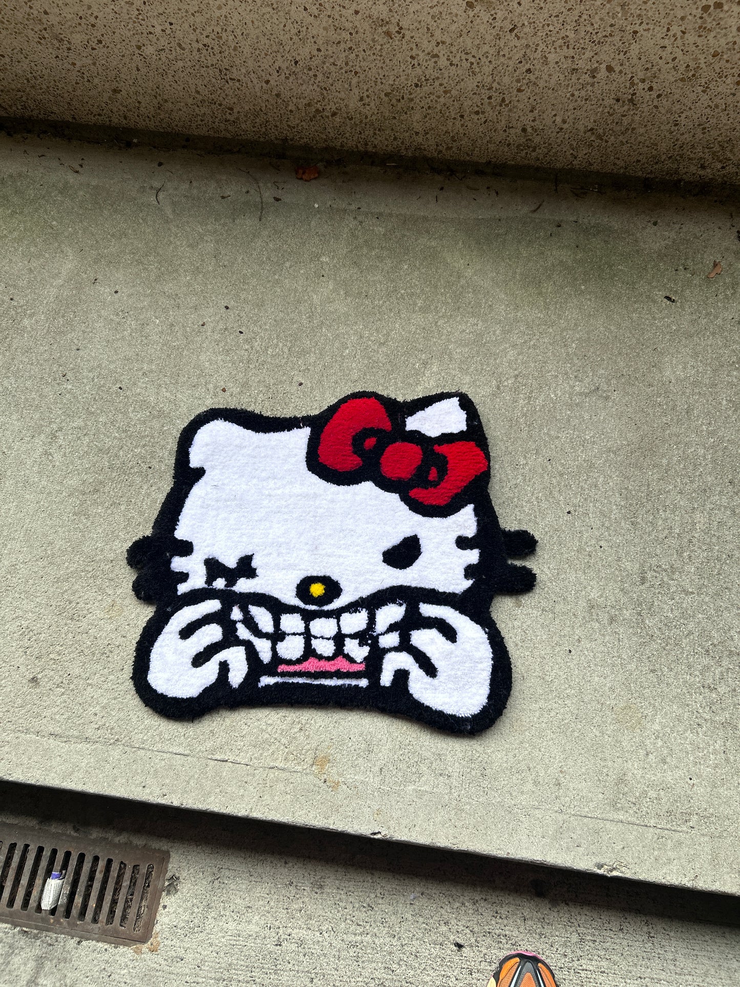 Evil Hello Kitty Rug
