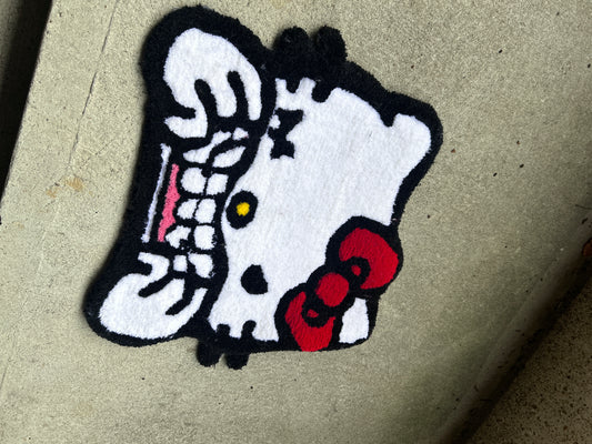 Evil Hello Kitty Rug